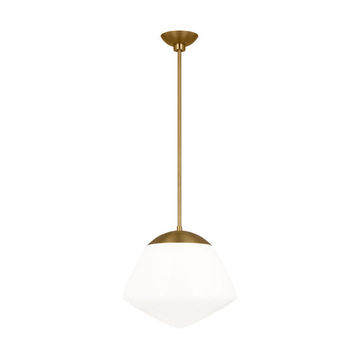 Myhouse Lighting Visual Comfort Studio - EP1361BBS - One Light Pendant - Milne - Burnished Brass
