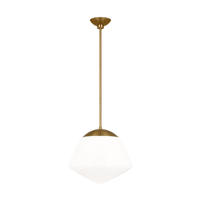 Myhouse Lighting Visual Comfort Studio - EP1361BBS - One Light Pendant - Milne - Burnished Brass