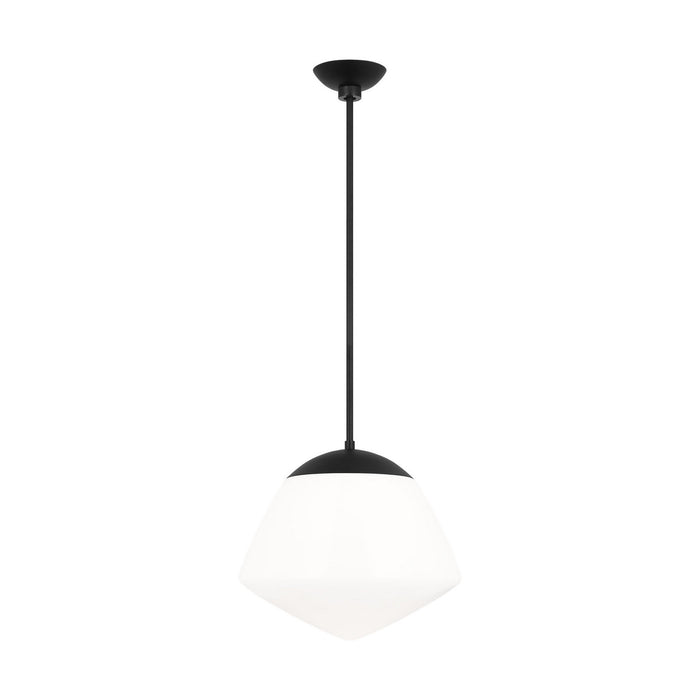 Myhouse Lighting Visual Comfort Studio - EP1361MBK - One Light Pendant - Milne - Midnight Black