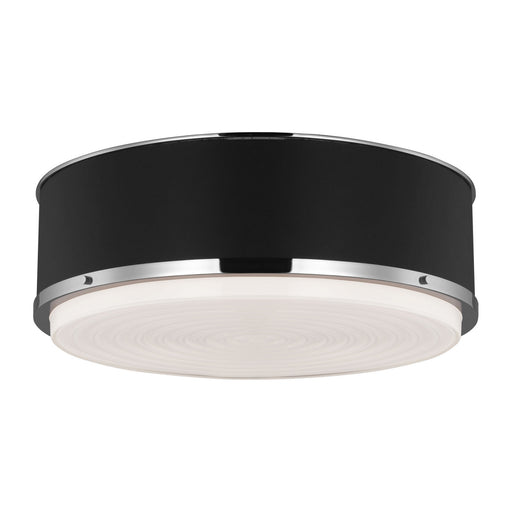 Myhouse Lighting Visual Comfort Studio - LF1053PN - Three Light Flush Mount - Marlowe - Polished Nickel