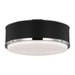 Myhouse Lighting Visual Comfort Studio - LF1053PN - Three Light Flush Mount - Marlowe - Polished Nickel