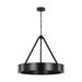 Myhouse Lighting Visual Comfort Studio - LC1211AI-L1 - LED Chandelier - Leonard - Aged Iron