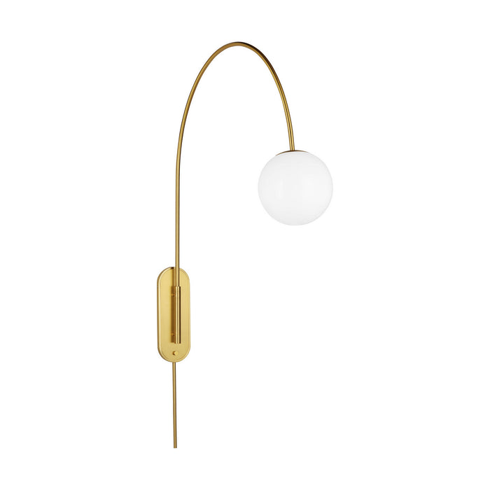 Myhouse Lighting Visual Comfort Studio - KSW1171BBS - One Light Wall Sconce - Noemie - Burnished Brass