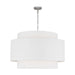 Myhouse Lighting Visual Comfort Studio - KSP1184PN - Four Light Pendant - Sawyer - Polished Nickel