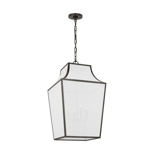 Myhouse Lighting Visual Comfort Studio - EP1434AI - Four Light Pendant - Arnio - Aged Iron