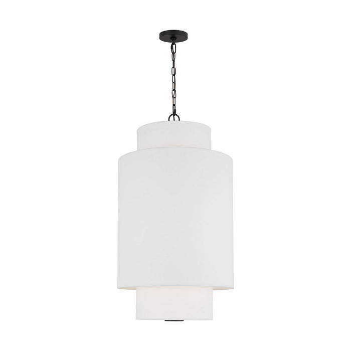 Myhouse Lighting Visual Comfort Studio - KSP1171MBK - One Light Pendant - Sawyer - Midnight Black