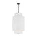 Myhouse Lighting Visual Comfort Studio - KSP1171MBK - One Light Pendant - Sawyer - Midnight Black