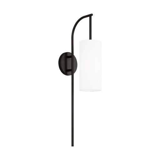 Myhouse Lighting Visual Comfort Studio - EW1201AI - One Light Wall Sconce - Lowell - Aged Iron