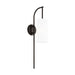 Myhouse Lighting Visual Comfort Studio - EW1201AI - One Light Wall Sconce - Lowell - Aged Iron