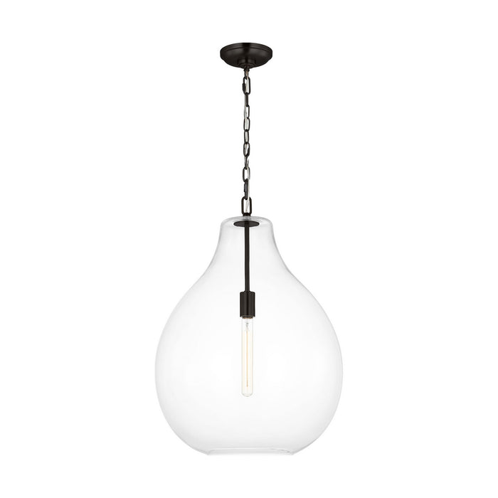 Myhouse Lighting Visual Comfort Studio - EP1441AI - One Light Pendant - Magnus - Aged Iron