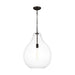 Myhouse Lighting Visual Comfort Studio - EP1441AI - One Light Pendant - Magnus - Aged Iron