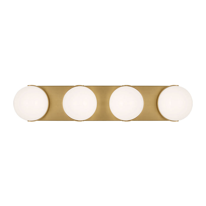 Myhouse Lighting Visual Comfort Studio - EV1024BBS-L1 - LED Vanity - Syrie - Burnished Brass
