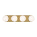 Myhouse Lighting Visual Comfort Studio - EV1024BBS-L1 - LED Vanity - Syrie - Burnished Brass