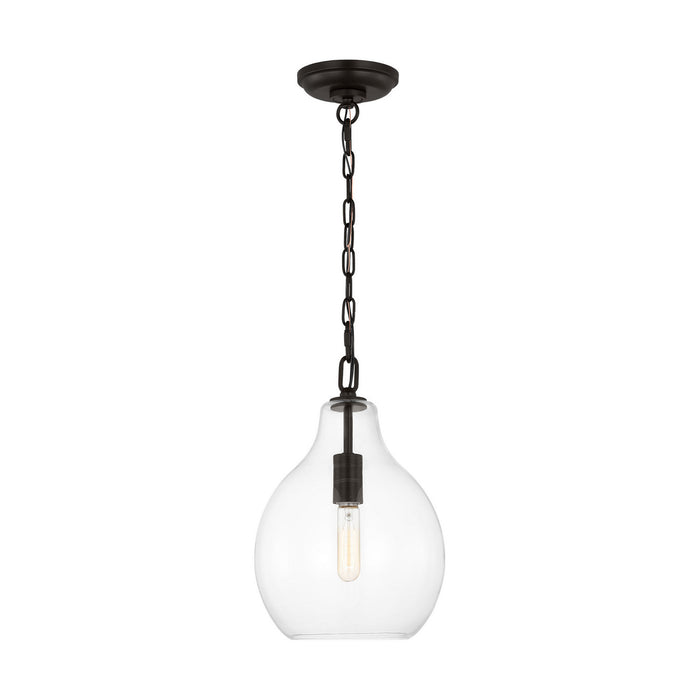 Myhouse Lighting Visual Comfort Studio - EP1451AI - One Light Pendant - Magnus - Aged Iron