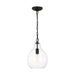Myhouse Lighting Visual Comfort Studio - EP1451AI - One Light Pendant - Magnus - Aged Iron