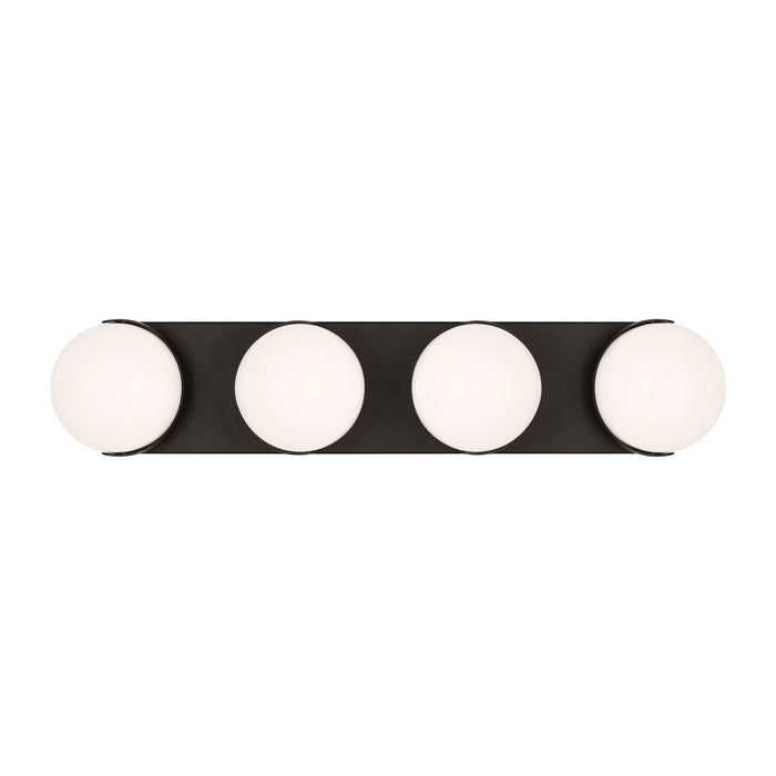 Myhouse Lighting Visual Comfort Studio - EV1024AI-L1 - LED Vanity - Syrie - Aged Iron