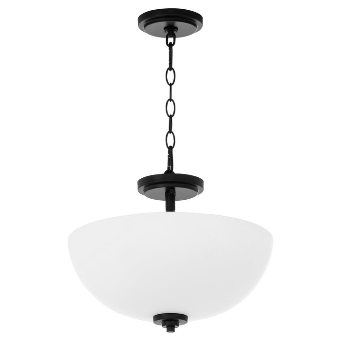 Myhouse Lighting Quorum - 2800-15-159 - Three Light Dual Mount - Adams - Matte Black