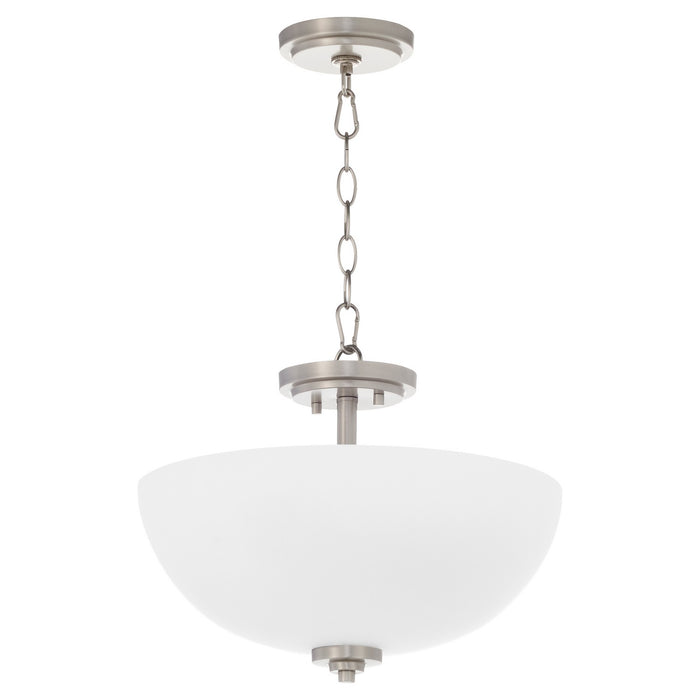 Myhouse Lighting Quorum - 2800-15-165 - Three Light Dual Mount - Adams - Satin Nickel