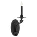 Myhouse Lighting Quorum - 5240-1-59 - One Light Wall Mount - Chantelle - Matte Black