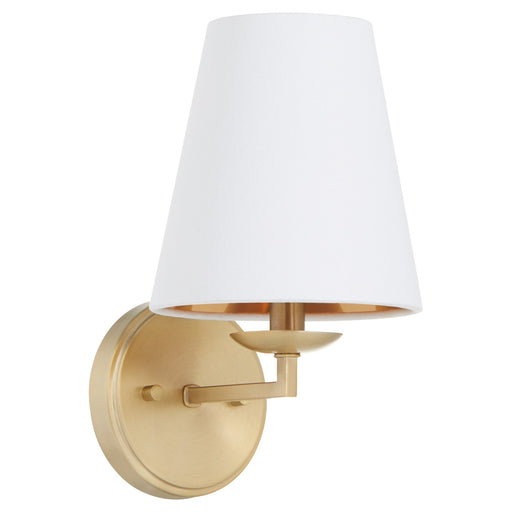 Myhouse Lighting Quorum - 5562-1-80 - One Light Wall Mount - Karnes - Aged Brass