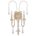 Myhouse Lighting Quorum - 585-2-52 - Two Light Wall Mount - Clasica - Washed Oak