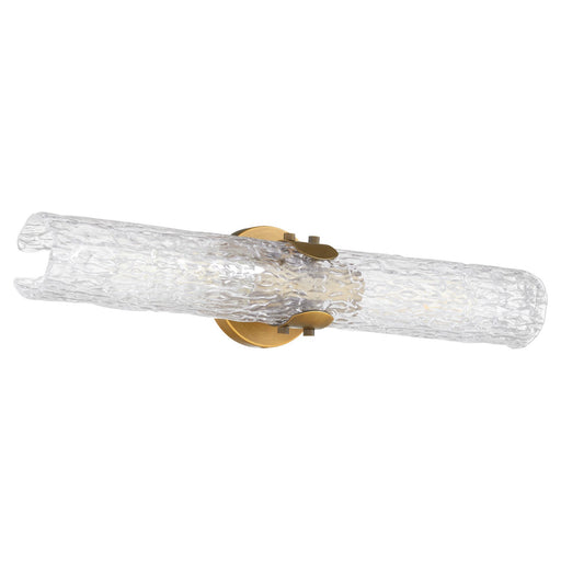 Myhouse Lighting Quorum - 593-2-147 - Two Light Wall Sconce - Meriam - Brushed Brass