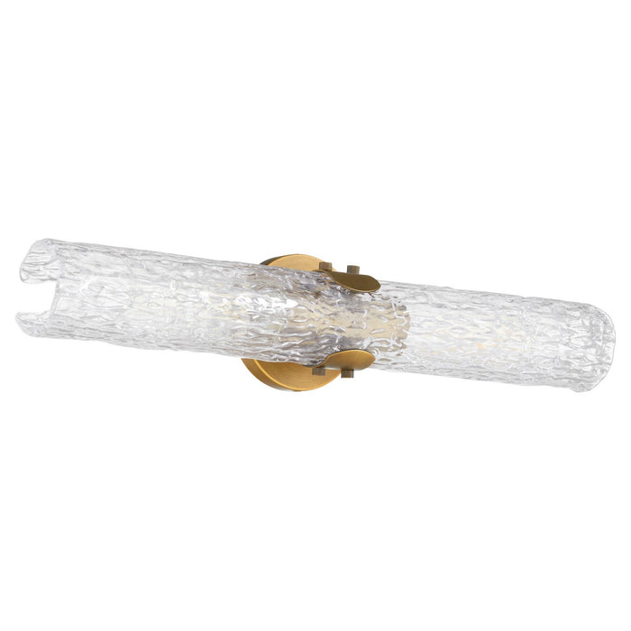 Myhouse Lighting Quorum - 593-2-147 - Two Light Wall Sconce - Meriam - Brushed Brass
