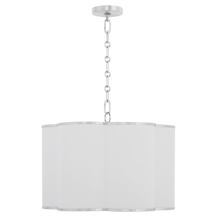 Myhouse Lighting Quorum - 8228-4-14 - Four Light Pendant - Belinder - Chrome
