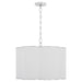 Myhouse Lighting Quorum - 8228-4-14 - Four Light Pendant - Belinder - Chrome