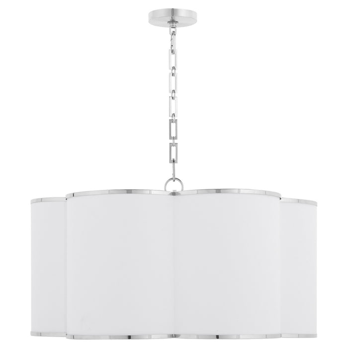 Myhouse Lighting Quorum - 8228-6-14 - Six Light Pendant - Belinder - Chrome