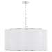 Myhouse Lighting Quorum - 8228-6-14 - Six Light Pendant - Belinder - Chrome
