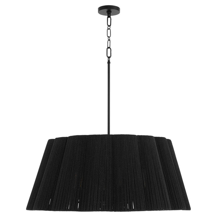 Myhouse Lighting Quorum - 851-8-59 - Eight Light Pendant - Anton - Matte Black