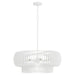 Myhouse Lighting Quorum - 8905-6-8 - Six Light Pendant - Harrelson - Studio White