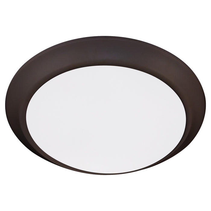 Myhouse Lighting Quorum - 906-10-86 - LED Disk - Oiled Bronze