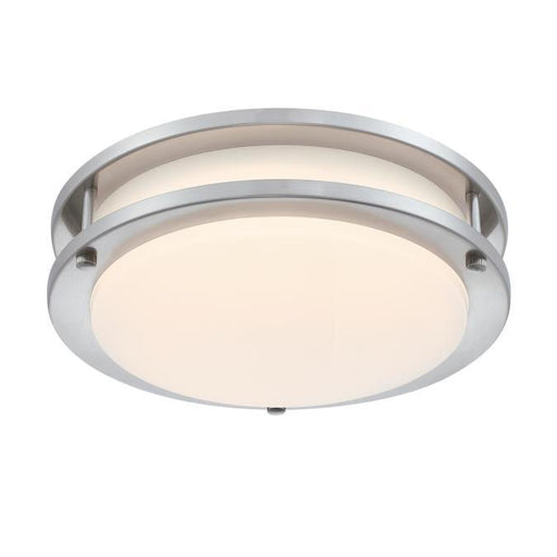 Myhouse Lighting Westinghouse Lighting - 6136000 - LED Flush Mount - Lauderdale - Brushed Nickel