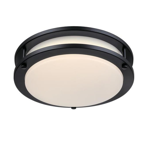 Myhouse Lighting Westinghouse Lighting - 6136100 - LED Flush Mount - Lauderdale - Matte Black