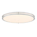 Myhouse Lighting Westinghouse Lighting - 6136200 - LED Flush Mount - Lauderdale - Brushed Nickel