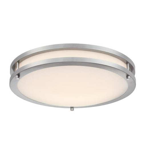 Myhouse Lighting Westinghouse Lighting - 6136400 - LED Flush Mount - Lauderdale - Brushed Nickel