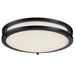 Myhouse Lighting Westinghouse Lighting - 6136500 - LED Flush Mount - Lauderdale - Matte Black