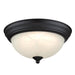 Myhouse Lighting Westinghouse Lighting - 6137200 - LED Flush Mount - Dubrow - Black-Bronze
