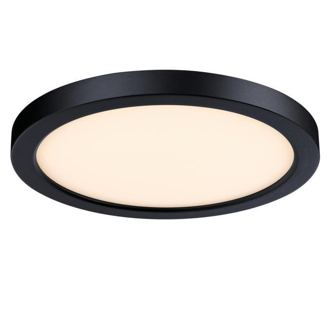 Myhouse Lighting Westinghouse Lighting - 6138200 - LED Flush Mount - Black