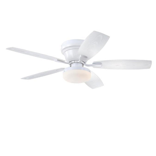 Myhouse Lighting Westinghouse Lighting - 73208LE - 52"Ceiling Fan - Contempra - Matte White