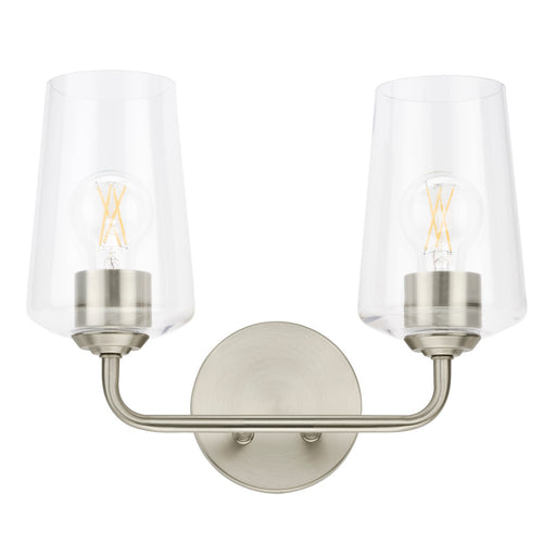 Myhouse Lighting Progress Lighting - P300540-009 - Two Light Bath & Vanity - Celino - Brushed Nickel