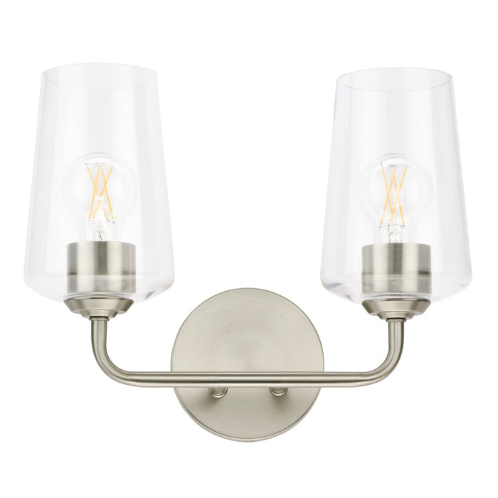Myhouse Lighting Progress Lighting - P300540-009 - Two Light Bath & Vanity - Celino - Brushed Nickel
