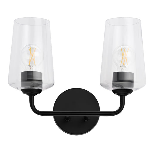 Myhouse Lighting Progress Lighting - P300540-031 - Two Light Bath & Vanity - Celino - Black