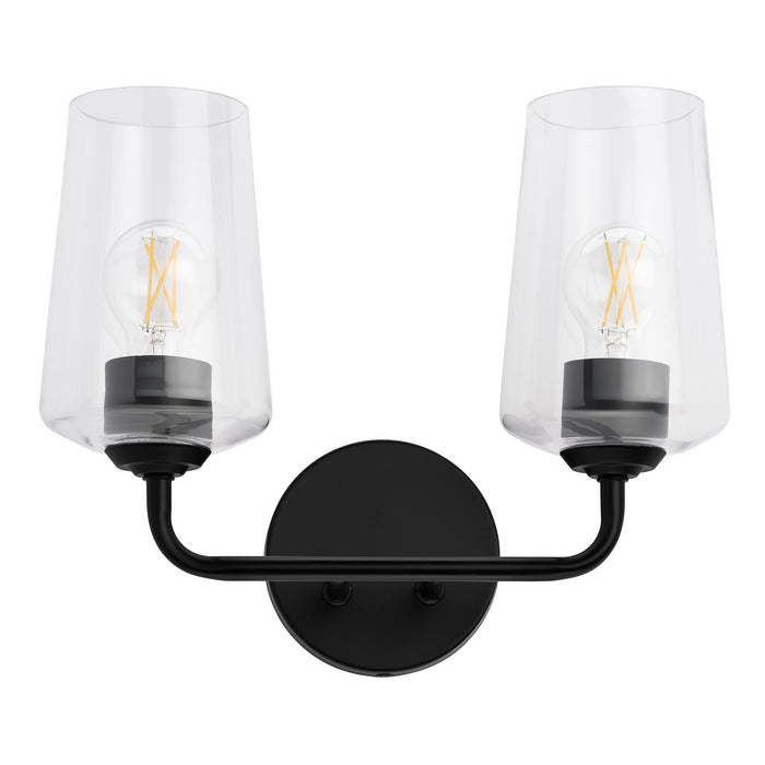 Myhouse Lighting Progress Lighting - P300540-031 - Two Light Bath & Vanity - Celino - Black