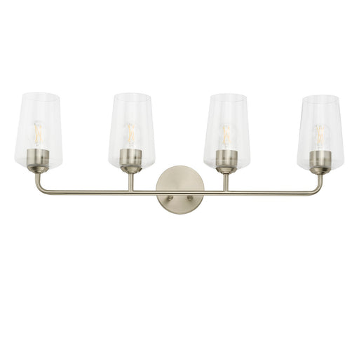 Myhouse Lighting Progress Lighting - P300542-009 - Four Light Bath & Vanity - Celino - Brushed Nickel