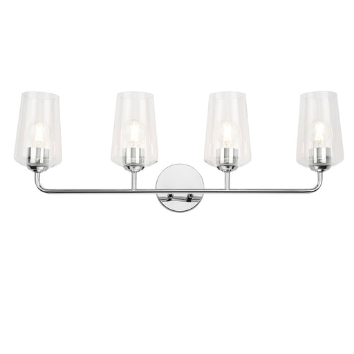 Myhouse Lighting Progress Lighting - P300542-015 - Four Light Bath & Vanity - Celino - Polished Chrome