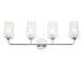 Myhouse Lighting Progress Lighting - P300542-015 - Four Light Bath & Vanity - Celino - Polished Chrome
