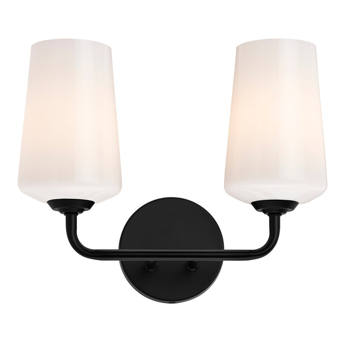 Myhouse Lighting Progress Lighting - P300543-031 - Two Light Bath & Vanity - Celino - Black